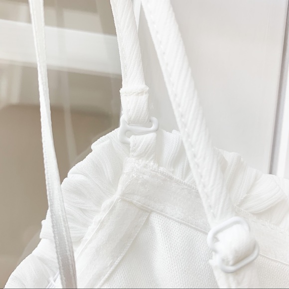 Flying Tomato White Off-Shoulder Dress - Picture 13 of 16